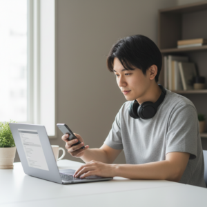 メール対応バイト面接、未経験でも大丈夫！23歳フリーターの俺が教える突破術🎧