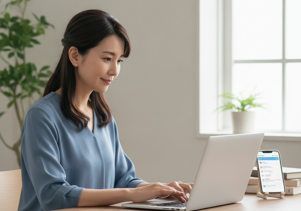 PC苦手な人でも大丈夫？在宅メール対応でスキルアップした話