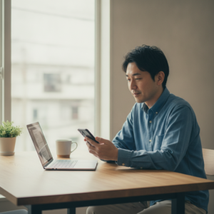 スマホ一本で家族を支える！元配送ドライバー・古川康介の在宅メールバイト奮闘記 🚚