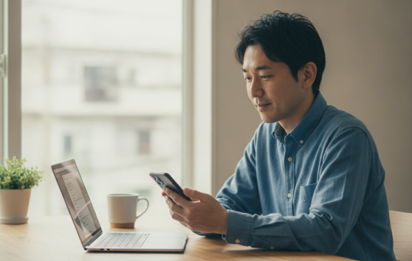 スマホ一本で家族を支える！元配送ドライバー・古川康介の在宅メールバイト奮闘記 🚚